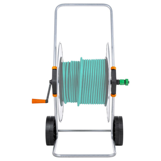 Hose Reel Cart for 110 m 1/2" or 80 m 3/4" Hose Steel Hose Reel Cart for 110 m 1/2" or 80 m 3/4" Hose Steel