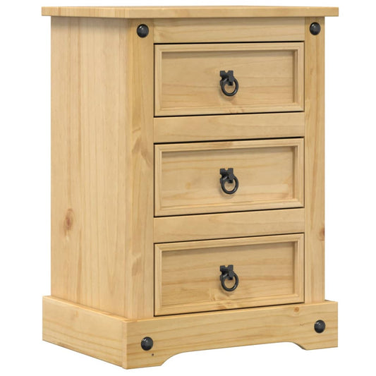 Bedside Cabinet Corona 45x35x64 cm Solid Wood Pine Bedside Cabinet Corona 45x35x64 cm Solid Wood Pine