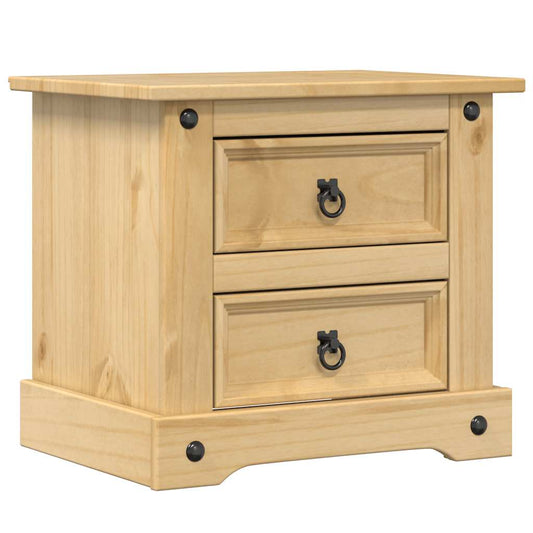 Bedside Cabinet Corona 53x39x47 cm Solid Wood Pine Bedside Cabinet Corona 53x39x47 cm Solid Wood Pine
