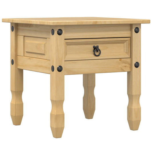 Side Table Corona 50x50x50 cm Solid Wood Pine Side Table Corona 50x50x50 cm Solid Wood Pine