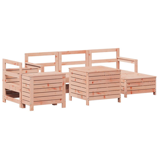 7 Piece Garden Sofa Set Solid Wood Douglas Fir 7 Piece Garden Sofa Set Solid Wood Douglas Fir