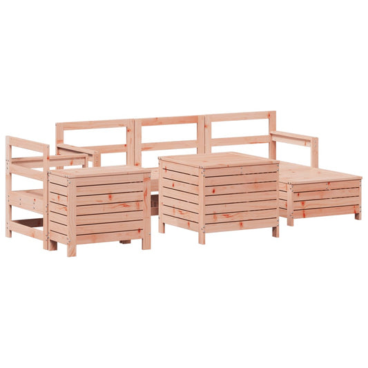7 Piece Garden Sofa Set Solid Wood Douglas Fir 7 Piece Garden Sofa Set Solid Wood Douglas Fir