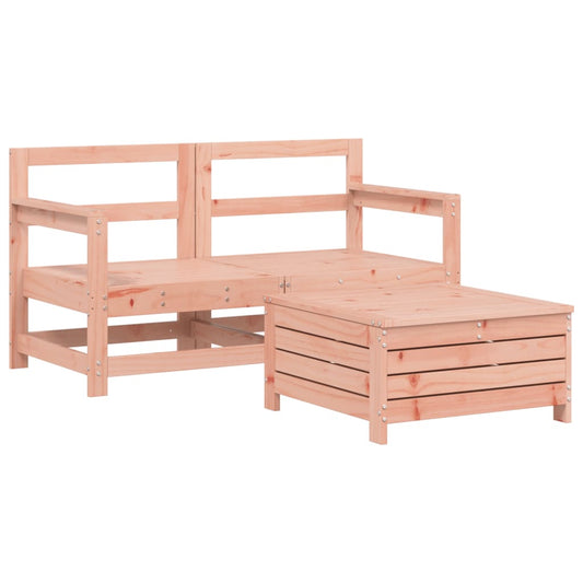 3 Piece Garden Sofa Set Solid Wood Douglas Fir 3 Piece Garden Sofa Set Solid Wood Douglas Fir