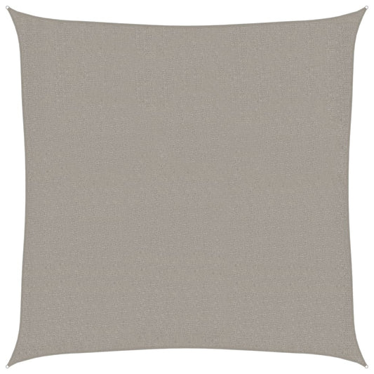Sunshade Sail 160 g/m² Square Light Grey 2.5x2.5 m HDPE Sunshade Sail 160 g/m² Square Light Grey 2.5x2.5 m HDPE