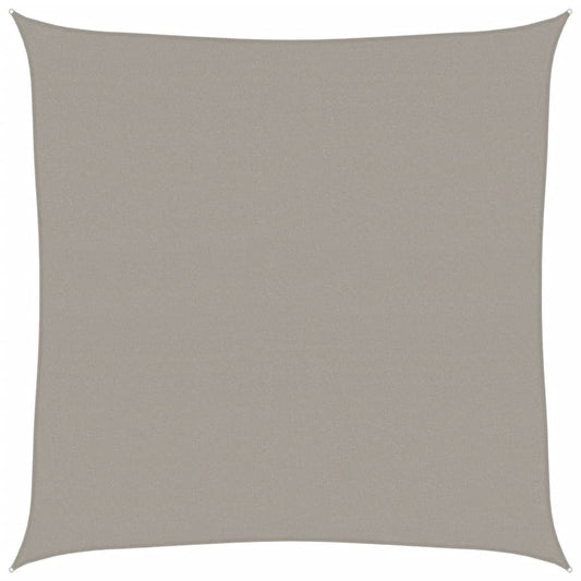Sunshade Sail 160 g/m² Square Light Grey 5x5 m HDPE Sunshade Sail 160 g/m² Square Light Grey 5x5 m HDPE