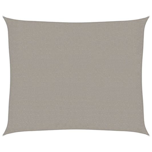 Sunshade Sail 160 g/m² Rectangular Light Grey 2.5x3 m HDPE Sunshade Sail 160 g/m² Rectangular Light Grey 2.5x3 m HDPE
