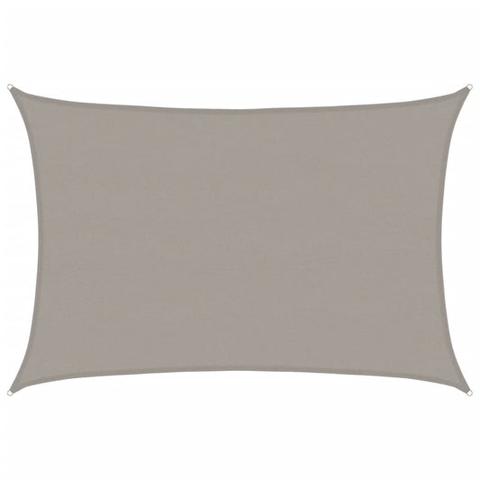 Sunshade Sail 160 g/m² Rectangular Light Grey 5x7 m HDPE Sunshade Sail 160 g/m² Rectangular Light Grey 5x7 m HDPE