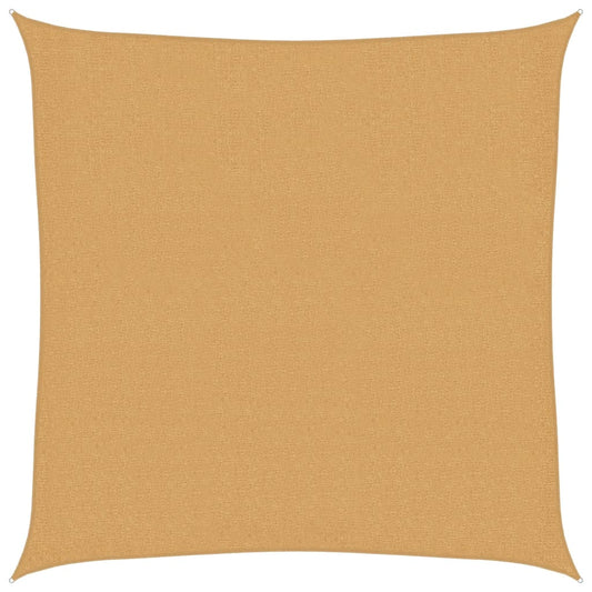 Sunshade Sail 160 g/m² Square Sand 2x2 m HDPE Sunshade Sail 160 g/m² Square Sand 2x2 m HDPE