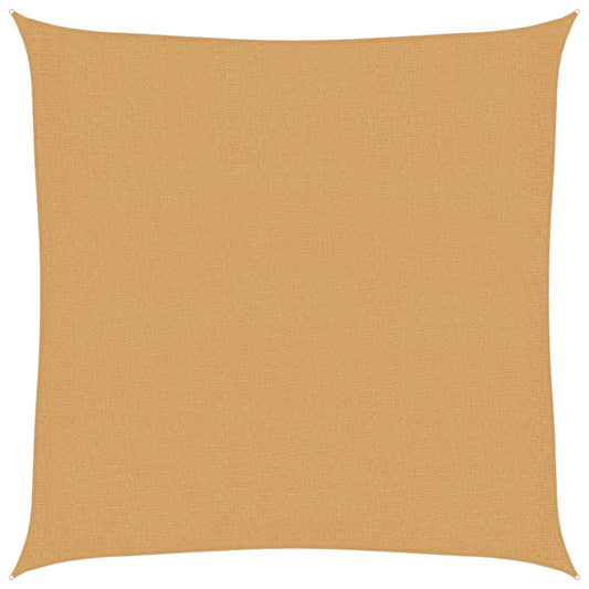 Sunshade Sail 160 g/m² Square Sand 3x3 m HDPE Sunshade Sail 160 g/m² Square Sand 3x3 m HDPE
