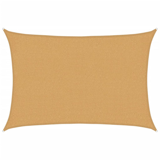 Sunshade Sail 160 g/m² Rectangular Sand 2x2.5 m HDPE Sunshade Sail 160 g/m² Rectangular Sand 2x2.5 m HDPE