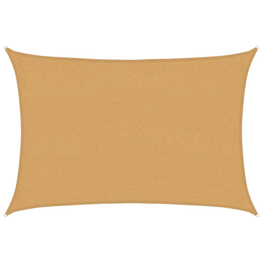 Sunshade Sail 160 g/m² Rectangular Sand 2x3 m HDPE Sunshade Sail 160 g/m² Rectangular Sand 2x3 m HDPE