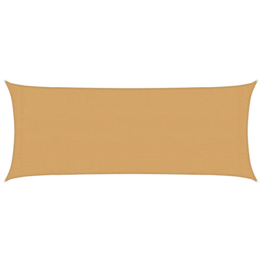 Sunshade Sail 160 g/m² Rectangular Sand 2x4.5 m HDPE Sunshade Sail 160 g/m² Rectangular Sand 2x4.5 m HDPE