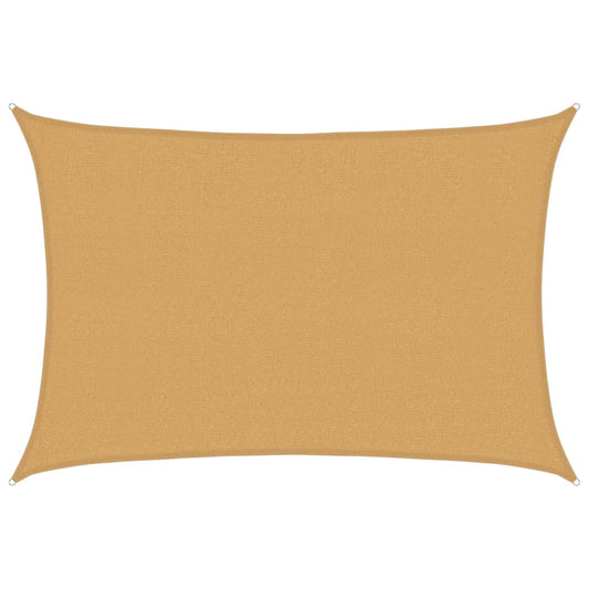 Sunshade Sail 160 g/m² Rectangular Sand 2.5x4 m HDPE Sunshade Sail 160 g/m² Rectangular Sand 2.5x4 m HDPE