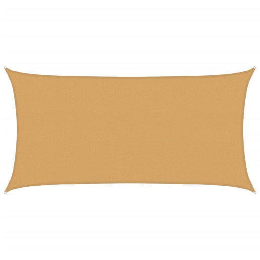 Sunshade Sail 160 g/m² Rectangular Sand 2.5x4.5 m HDPE Sunshade Sail 160 g/m² Rectangular Sand 2.5x4.5 m HDPE