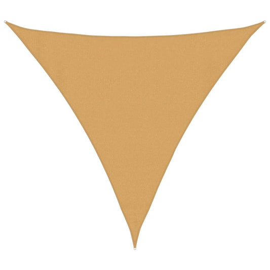 Sunshade Sail 160 g/m² Triangular Sand 3x3x3 m HDPE Sunshade Sail 160 g/m² Triangular Sand 3x3x3 m HDPE