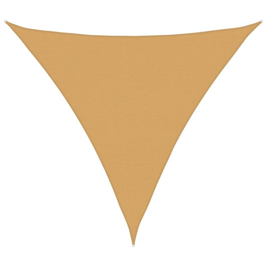 Sunshade Sail 160 g/m² Triangular Sand 5x5x5 m HDPE Sunshade Sail 160 g/m² Triangular Sand 5x5x5 m HDPE