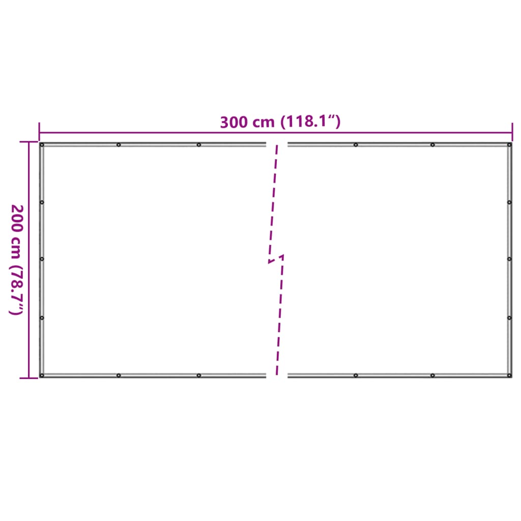 Trailer Net Green 2x3 m HDPE
