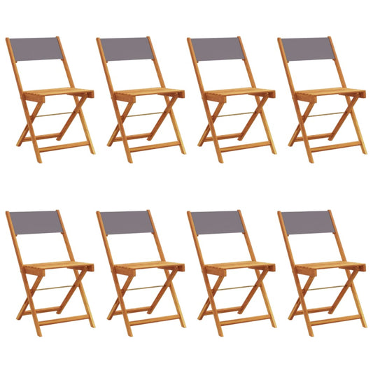 Garden Chair | Set of 8 | Anthracite Garden Chair | Set of 8 | Anthracite
