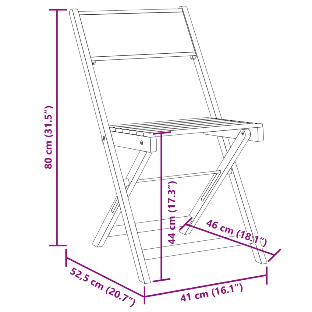 Folding Chairs 8 pcs Green Fabric and Solid Wood