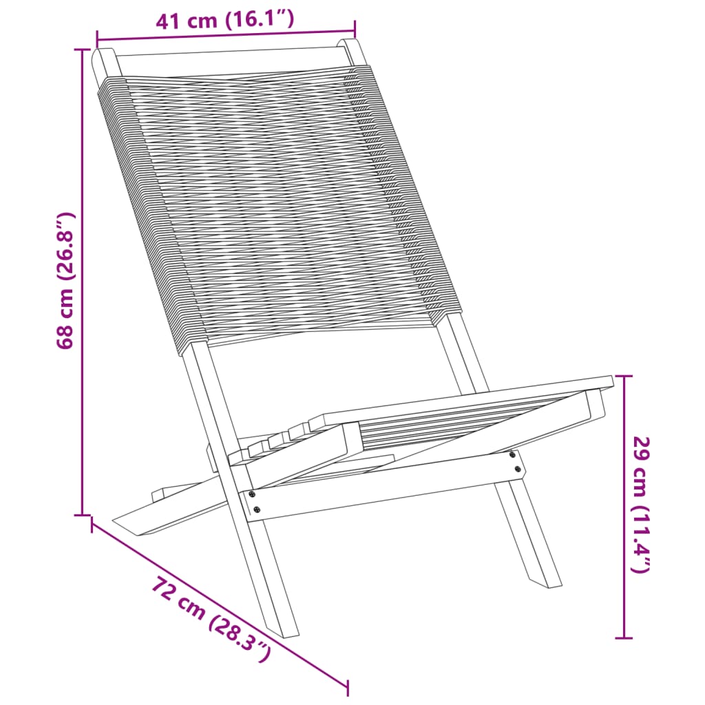 Folding Chairs 8 pcs Grey Solid Wood Acacia