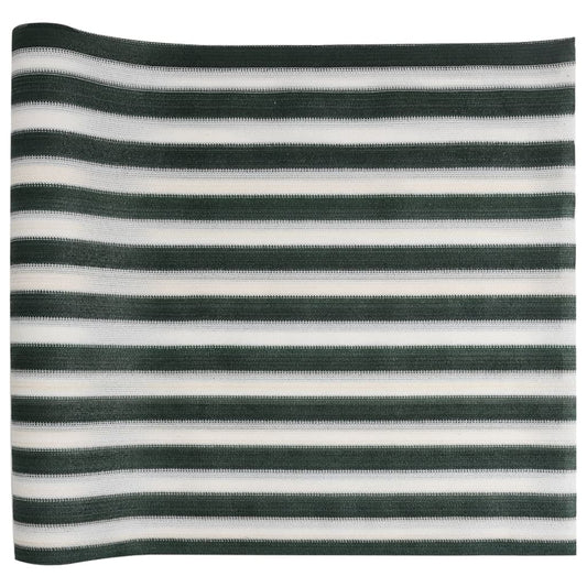 Privacy Net Green and White 1.5x10 m HDPE 150 g/m² Privacy Net Green and White 1.5x10 m HDPE 150 g/m²