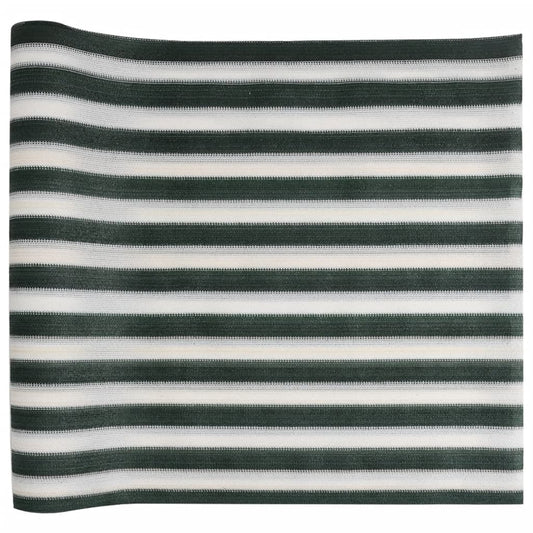 Privacy Net Green and White 1.5x25 m HDPE 150 g/m² Privacy Net Green and White 1.5x25 m HDPE 150 g/m²