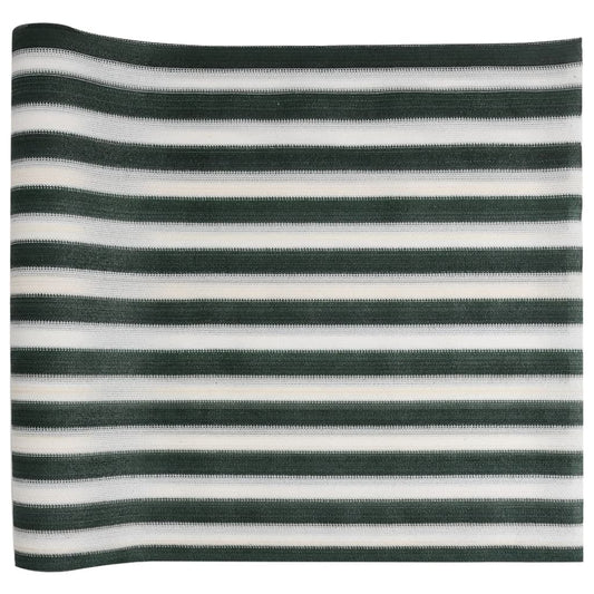 Privacy Net Green and White 1.5x10 m HDPE 195 g/m² Privacy Net Green and White 1.5x10 m HDPE 195 g/m²