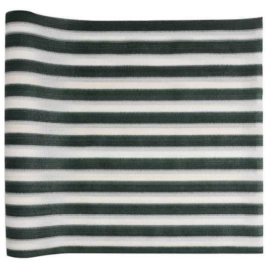 Privacy Net Green and White 1.8x25 m HDPE 195 g/m² Privacy Net Green and White 1.8x25 m HDPE 195 g/m²