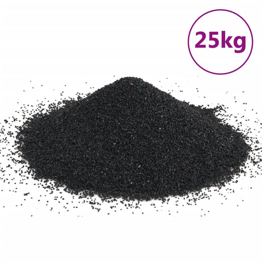 Aquarium Sand 25 kg Black 0.2-2 mm Aquarium Sand 25 kg Black 0.2-2 mm