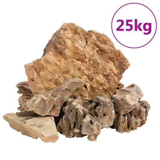Dragon Stones 25 kg Brown 5-30 cm Dragon Stones 25 kg Brown 5-30 cm