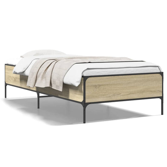 Bed Frame without Mattress Sonoma Oak 90x190 cm Bed Frame without Mattress Sonoma Oak 90x190 cm