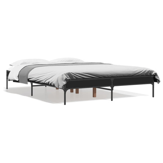 Bed Frame without Mattress Black 120x190 cm Bed Frame without Mattress Black 120x190 cm