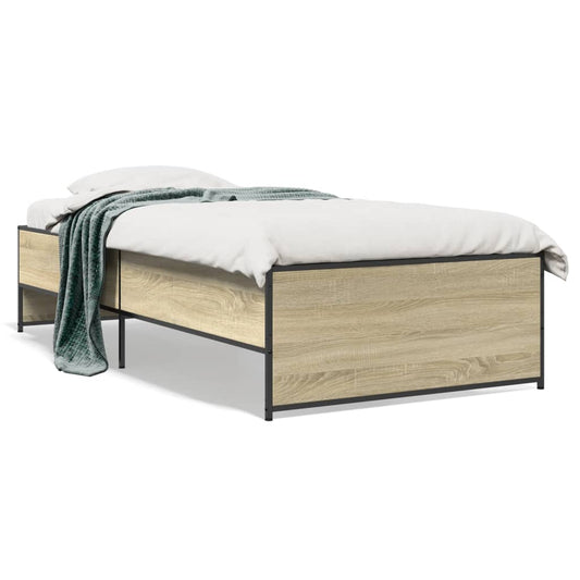Bed Frame without Mattress Sonoma Oak 90x200 cm Bed Frame without Mattress Sonoma Oak 90x200 cm