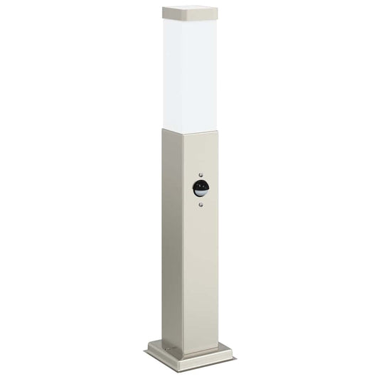 Bollard Light with Sensor 50 cm Stainless Steel IP44 Bollard Light with Sensor 50 cm Stainless Steel IP44