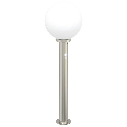 Bollard Light with Sensor 80 cm Stainless Steel IP44 Bollard Light with Sensor 80 cm Stainless Steel IP44