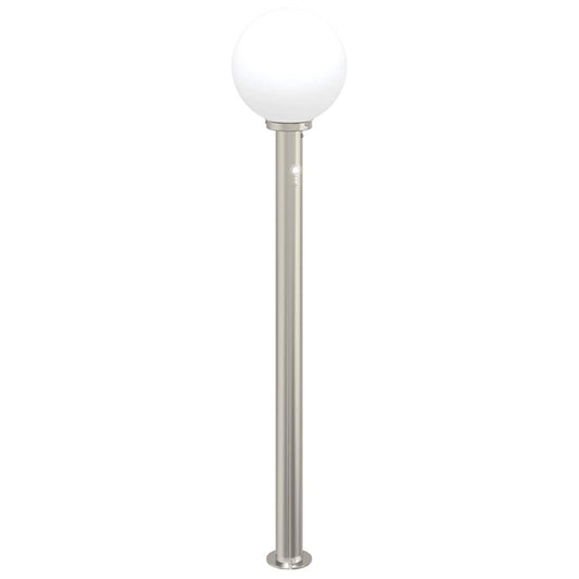 Bollard Light with Sensor 120 cm Stainless Steel IP44 Bollard Light with Sensor 120 cm Stainless Steel IP44