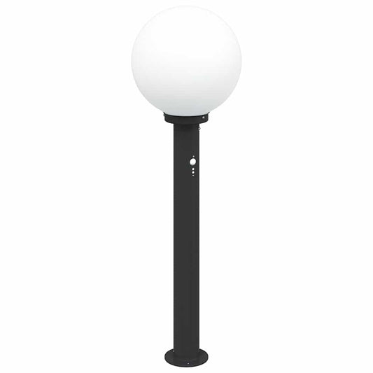 Bollard Light with Sensor 80 cm Black IP44 Bollard Light with Sensor 80 cm Black IP44