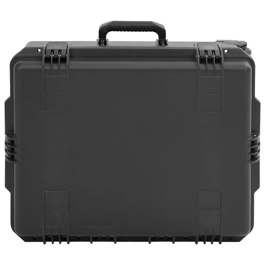 Portable Flight Case Black 62.5x50x28.5 cm PP Portable Flight Case Black 62.5x50x28.5 cm PP
