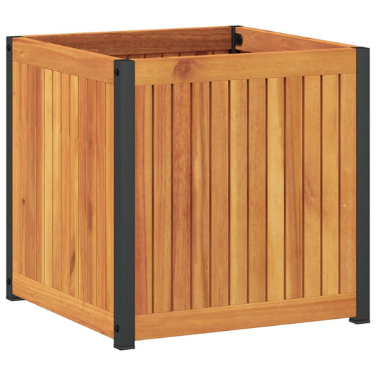 Garden Planter | Natural Brown and Black Garden Planter | Natural Brown and Black