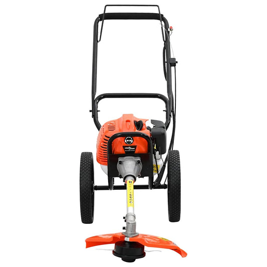 Brush Cutter with Wheels Orange 52 cc 1.45 kW Brush Cutter with Wheels Orange 52 cc 1.45 kW