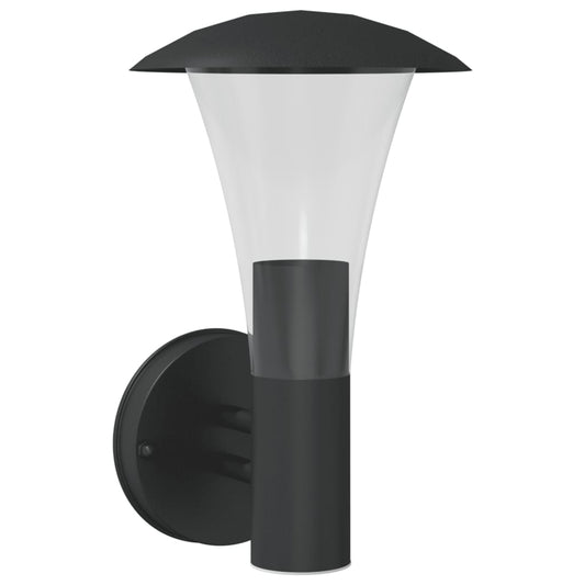 Outdoor Wall Light Black Stainless Steel Outdoor Wall Light Black Stainless Steel