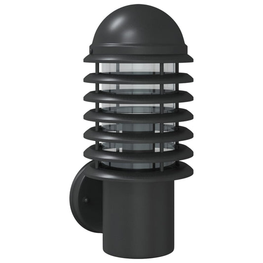 Outdoor Wall Light Black Stainless Steel Outdoor Wall Light Black Stainless Steel