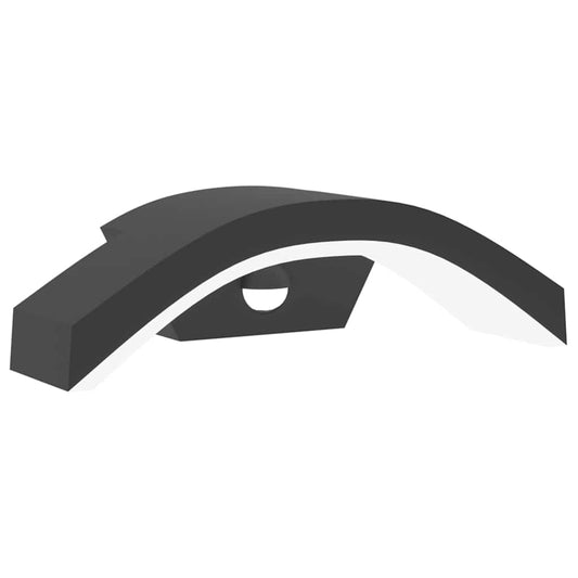 Outdoor LED Wall Light with Sensor Black Die-cast Aluminium Outdoor LED Wall Light with Sensor Black Die-cast Aluminium