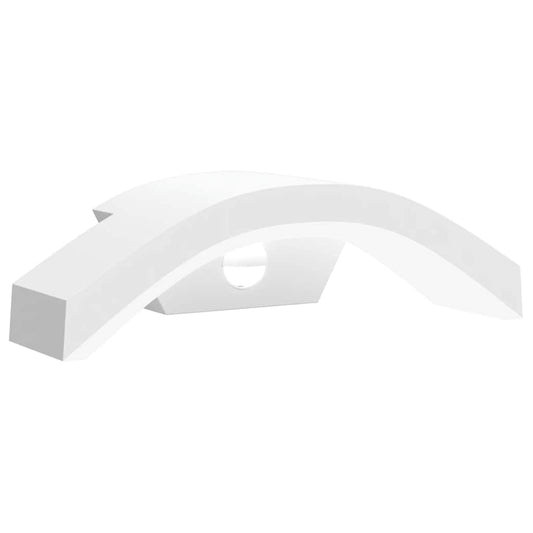 Outdoor LED Wall Light with Sensor White Die-cast Aluminium Outdoor LED Wall Light with Sensor White Die-cast Aluminium