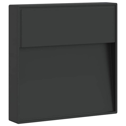 Outdoor LED Wall Light Black Die-cast Aluminium Outdoor LED Wall Light Black Die-cast Aluminium