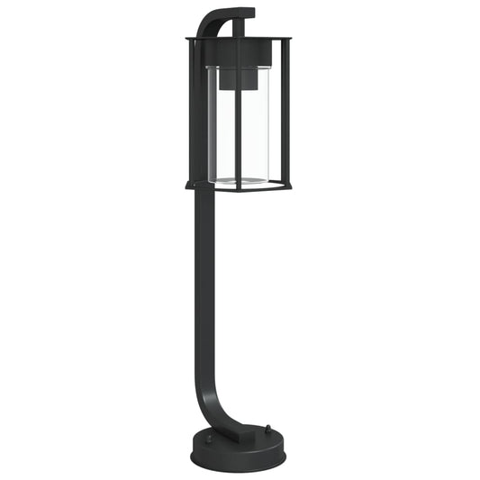 Outdoor Floor Lamp Black 60 cm Stainless Steel Outdoor Floor Lamp Black 60 cm Stainless Steel