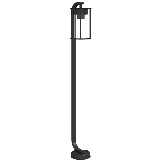 Outdoor Floor Lamp Black 100 cm Stainless Steel Outdoor Floor Lamp Black 100 cm Stainless Steel