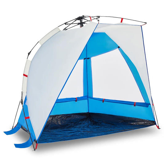 Beach Tent 2-Person Azure Blue Quick Release Waterproof Beach Tent 2-Person Azure Blue Quick Release Waterproof