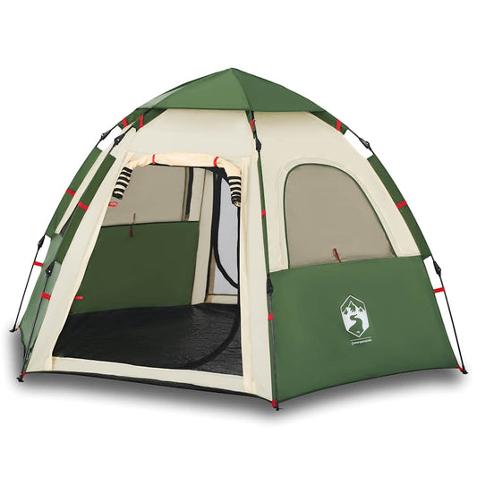 Camping Tent Cabin 4-Person Green Quick Release Camping Tent Cabin 4-Person Green Quick Release