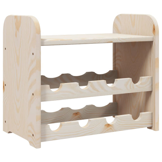 Wine Rack with Top Board 43x25x37 cm Solid Wood Pine Wine Rack with Top Board 43x25x37 cm Solid Wood Pine